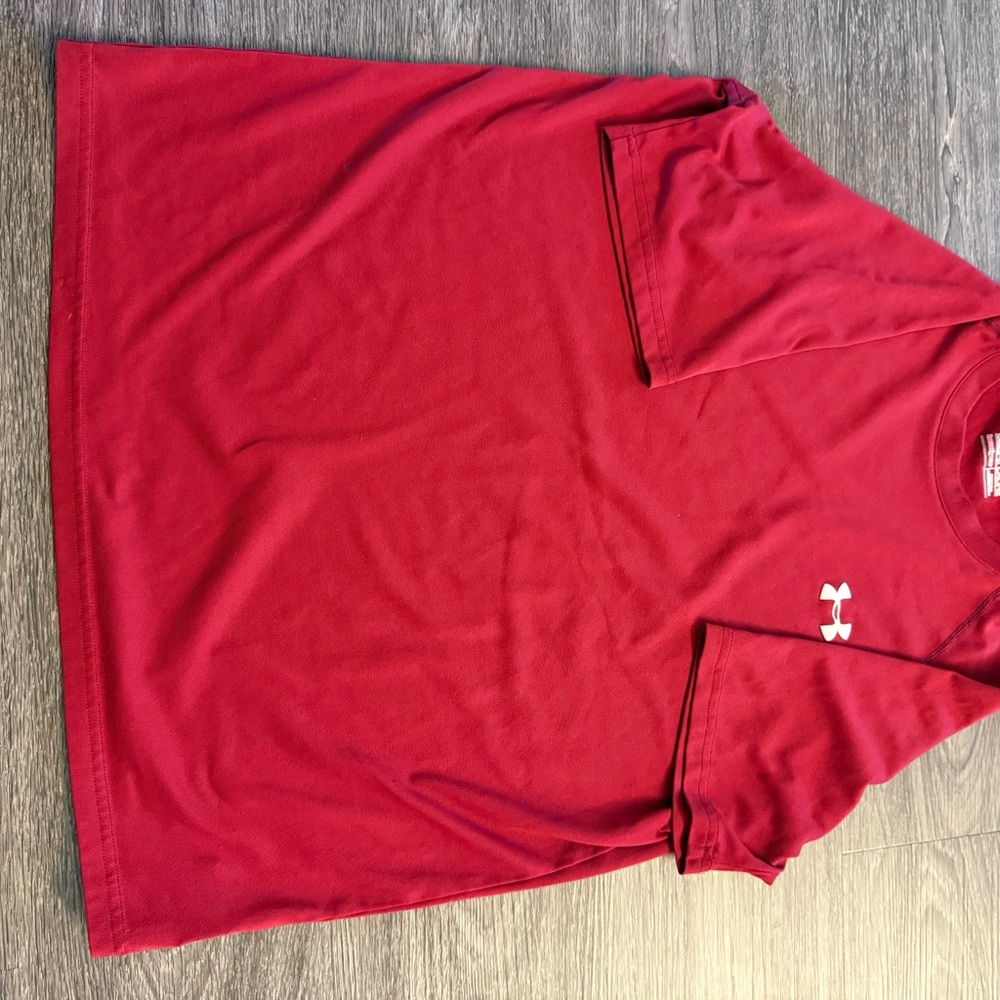 Under Armour Scarlet HeatGear Shirt